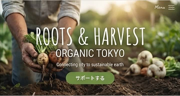 農園直販事業のデザイン