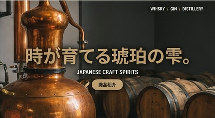 クラフト蒸留所のデザイン