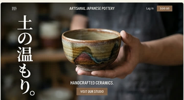 陶芸工房のデザイン