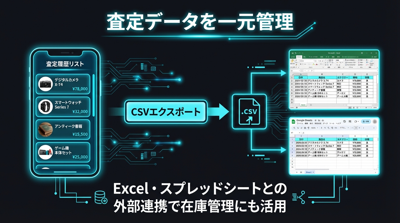 LIST - 査定履歴・共有