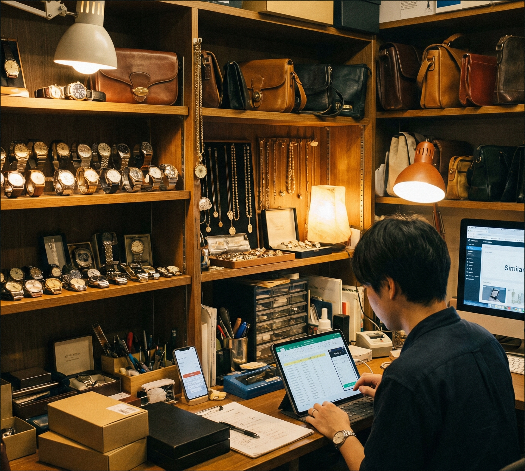 小規模中古業者